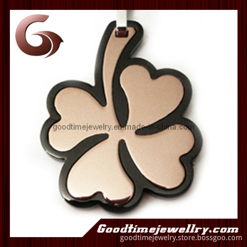 Four Leaf Clover Metal Pendants (Gsp-046)